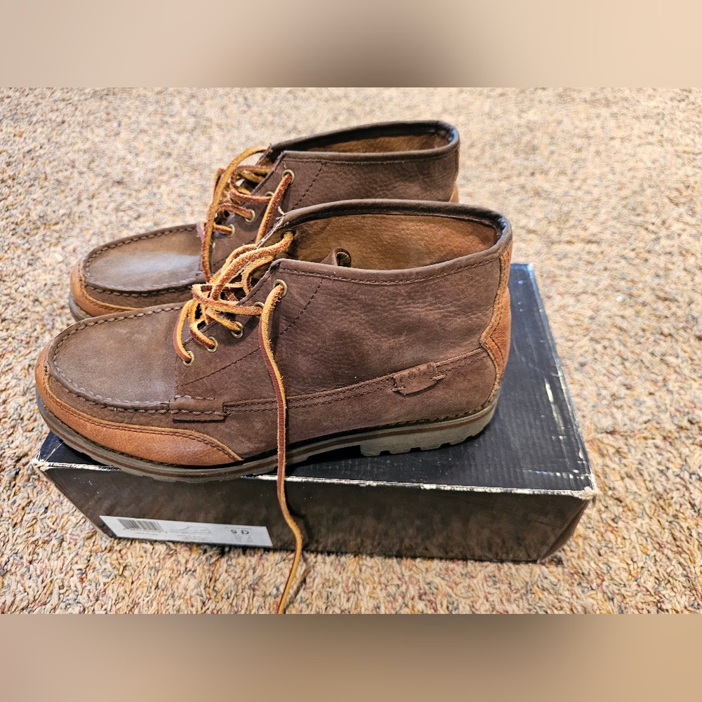 Men's Polo Ralph Lauren Waterton Broen Suede Shoe Size 9